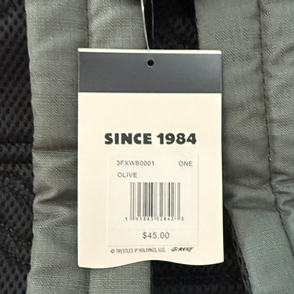 REEF Olive Green Backpack.  NWT
